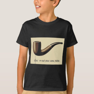 Camiseta La traición de imágenes famosas pintadas por Magri