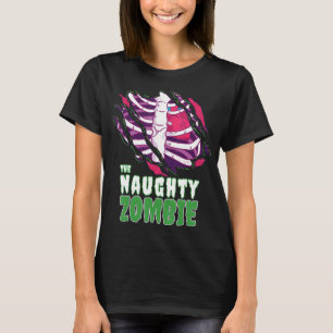 Camiseta La traviesa familia Zombie Funny Halloween Zombie 