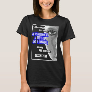 Camiseta La tribu israelí hebrea Judah Byword Entre las nac