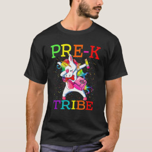 Camiseta La tribu Pre-K Unicorn De Vuelta A La Escuela