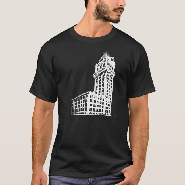 Camiseta La tribuna de Oakland representa (Anverso)