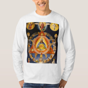 Camiseta La Trinidad neo-gnóstica: la mente, la ciencia y l
