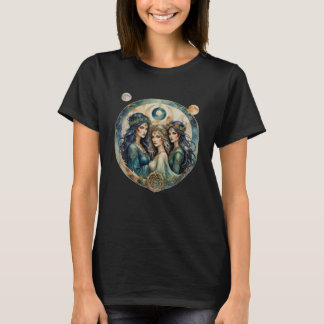 Camiseta La Triple Diosa de Wiccan