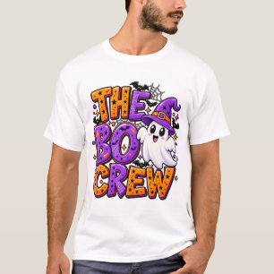 Camiseta La tripulación Boo Bruja Fantasma Lindo Hallowee