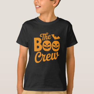 Camiseta La tripulación Boo Jack-O'-Lantern y murciélago de