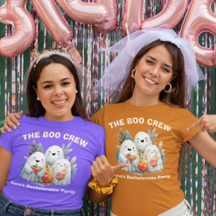 Camiseta La tripulación Boo linda fantasma despedida de sol