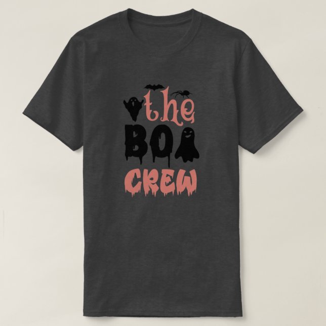 Camiseta la tripulación de boo01 (Diseño del anverso)