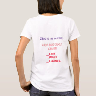 CAMISETA LA TRIPULACIÓN DE COCINA