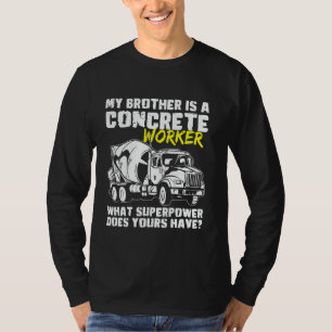Camiseta La tripulación de mi hermano es una cuadrilla de t