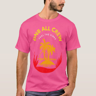 Camiseta La Tripulación De Reproducción De Bass Beach Dnb L