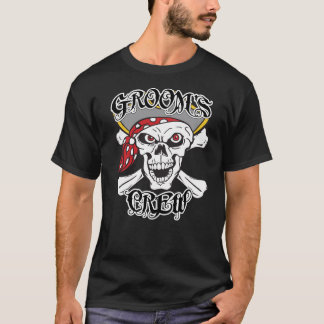 Camiseta La tripulación del Pirate Groom
