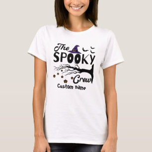 Camiseta La tripulación espeluznante de Halloween