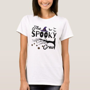 Camiseta La tripulación espeluznante de Halloween