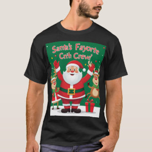 Camiseta La tripulación favorita de Santa María