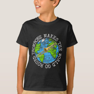 Camiseta La trombona hace que el mundo gire