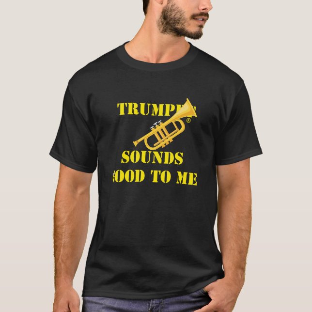 Camiseta La trompeta me suena buena (Anverso)