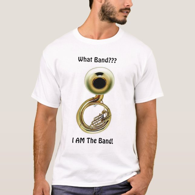 Camiseta La tuba es la banda (Anverso)