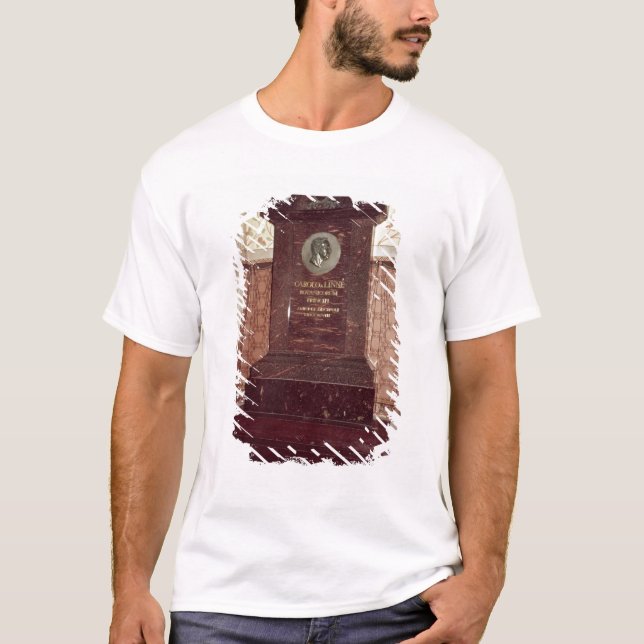 Camiseta La tumba de Carl Linnaeus (Anverso)