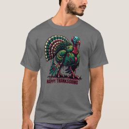 Camiseta La Turquía del Día de Acción de Gracias Zombie