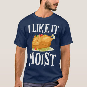 Camiseta La Turquía divertida me gusta la cena de Acción de