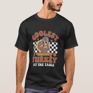 Camiseta La Turquía Más Fría De Turquía En La Mesa Retro