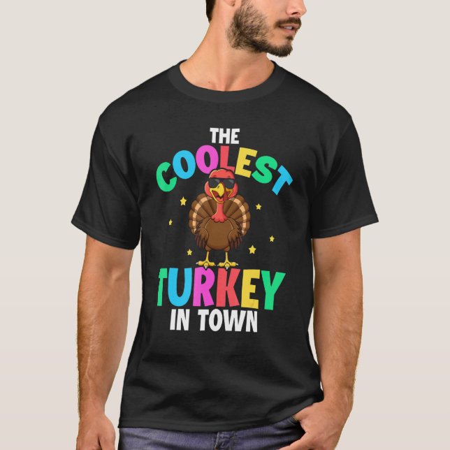 Camiseta La Turquía más fría en la ciudad de los niños turc (Anverso)