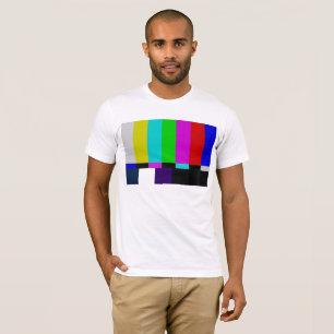 Camiseta La TV barra la prueba del color