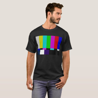 Camiseta La TV barra la prueba del color