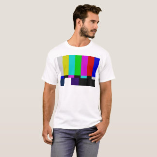 Camiseta La TV barra la prueba del color