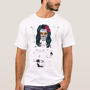 Camiseta La Txica Cute Catrina Girlfriend Regalo para mí