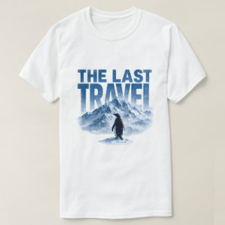 Camiseta La última aventura de viaje Pingüino Montaña Nevad