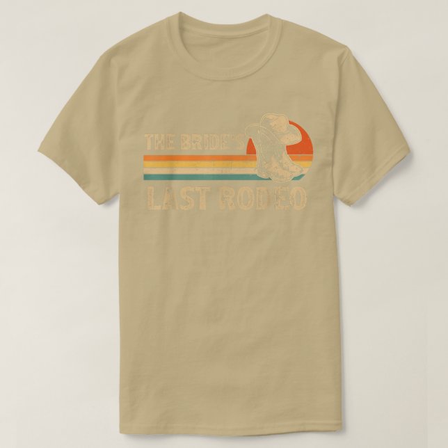 Camiseta La última bachillerato de rodeo de una novia diver (Diseño del anverso)