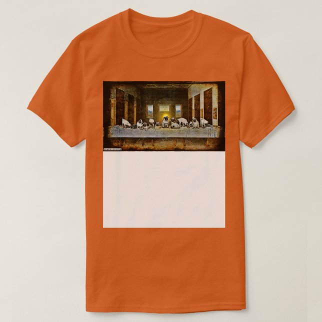Camiseta La última cena (Diseño del anverso)
