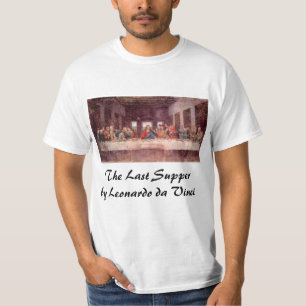 Camiseta La última cena de Leonardo da Vinci, renacimiento