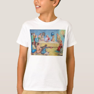 Camiseta La Última Cena: Jesús y los Discípulos