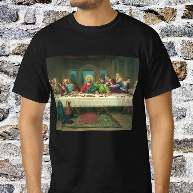 Camiseta La última cena originalmente de Leonardo da Vinci (Subido por el creador)