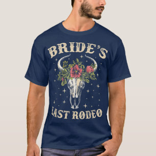 Camiseta La última rodeo de la novia Fiesta de soltera Brid