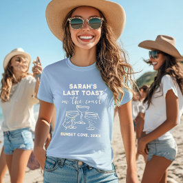 Camiseta La última tostada de la personalizado Bachelorette