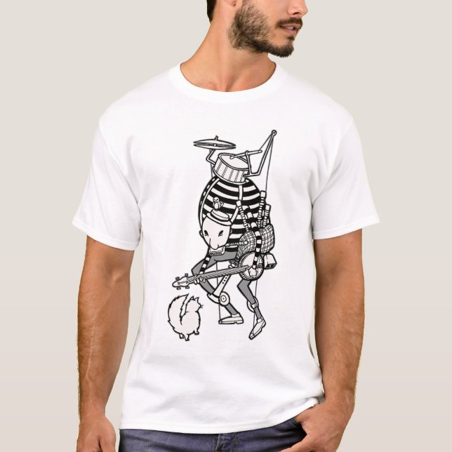 Camiseta La una banda del hombre (Anverso)