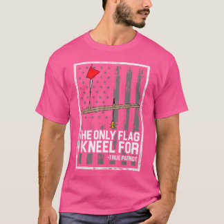 Camiseta La Única Bandera Que Arrojé Para Pescar Hielo Pesc