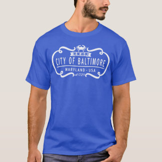 Camiseta La única ciudad de Baltimore Ropa s retr
