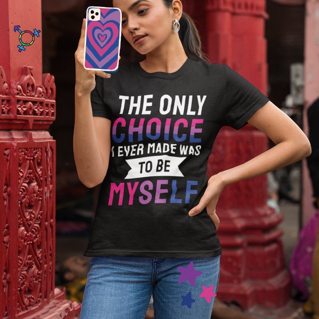 Camiseta La Única Elección Que Hice Fue Ser Mi Bisex (Subido por el creador)