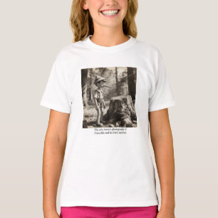 Camiseta La única foto conocida de Pinocho y su madre