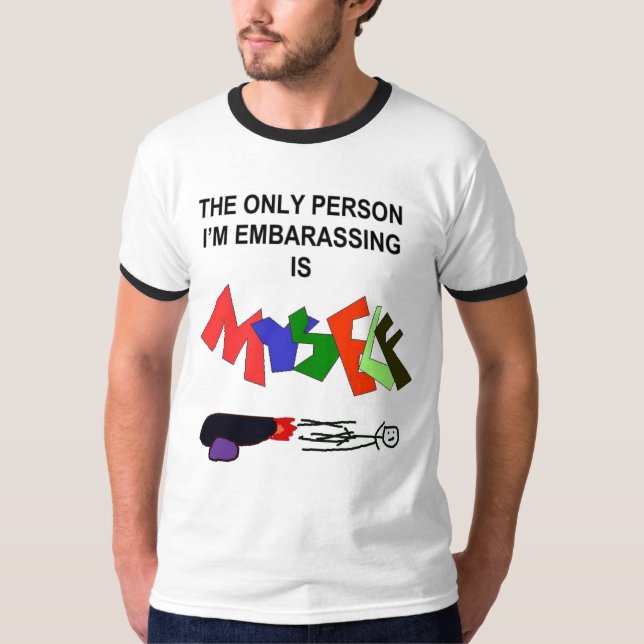Camiseta La única persona im que desconcierta es misma (Anverso)