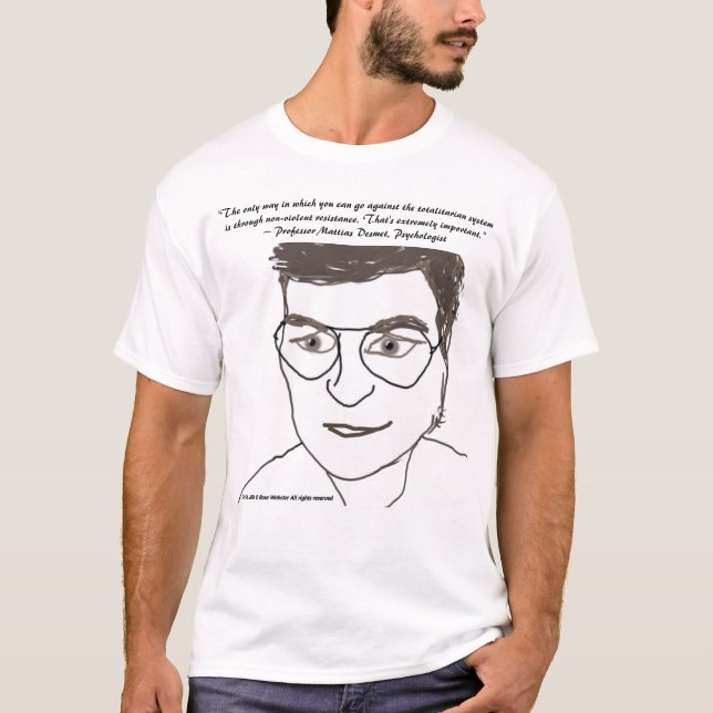 Camiseta La única salida para el profesor desesperado de ca (Anverso)