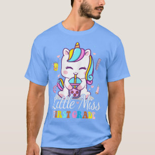 Camiseta La unicornio japonesa Kawaii Boba Pequeña Miss pri