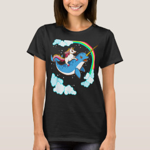 Camiseta La Unicornio Narwhal cute graciosos niños niños Ch