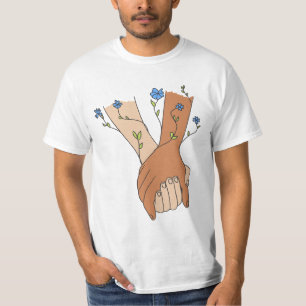 Camiseta La unidad y la fraternidad florecen el crecimiento