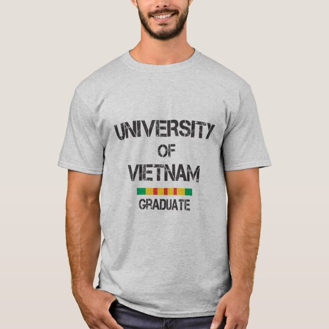 Camiseta La universidad de Vietnam apenó a 1 graduado (Anverso)
