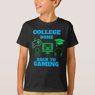 Camiseta La universidad vuelve a graduarse en juegos 2022 d